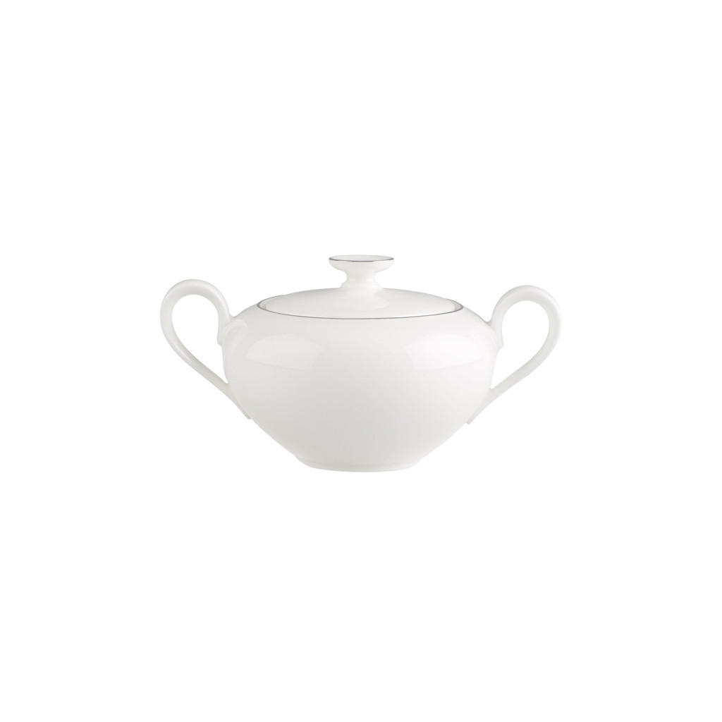ZUCKERDOSE Anmut Platinum No.1 weiß 290 ml - Weiß, Keramik (1/8.3cm) - Villeroy & Boch
