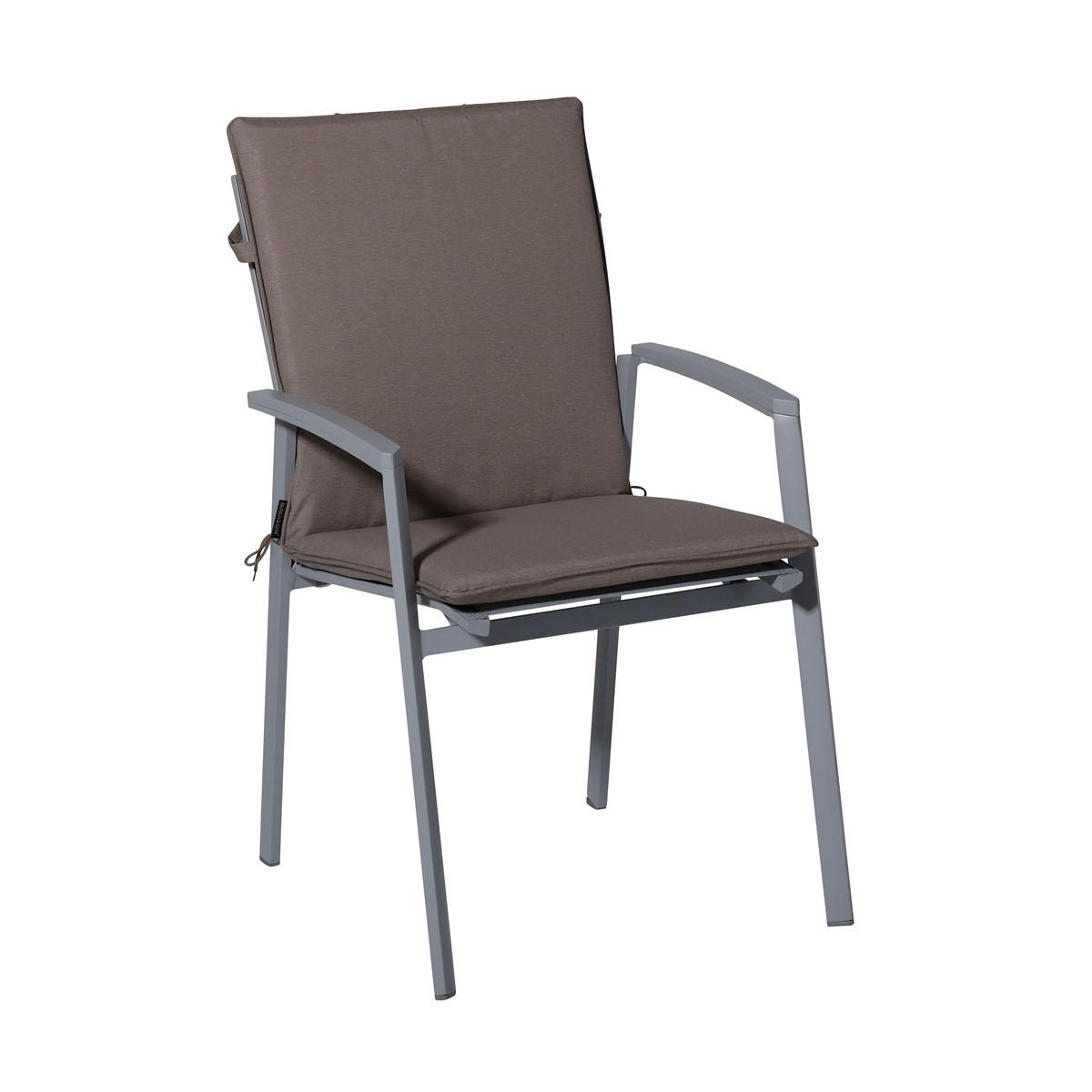 GARTENSTUHLKISSEN Panama 97/49 cm 4er-Set - Taupe, Textil (49/6/97cm) - Madison