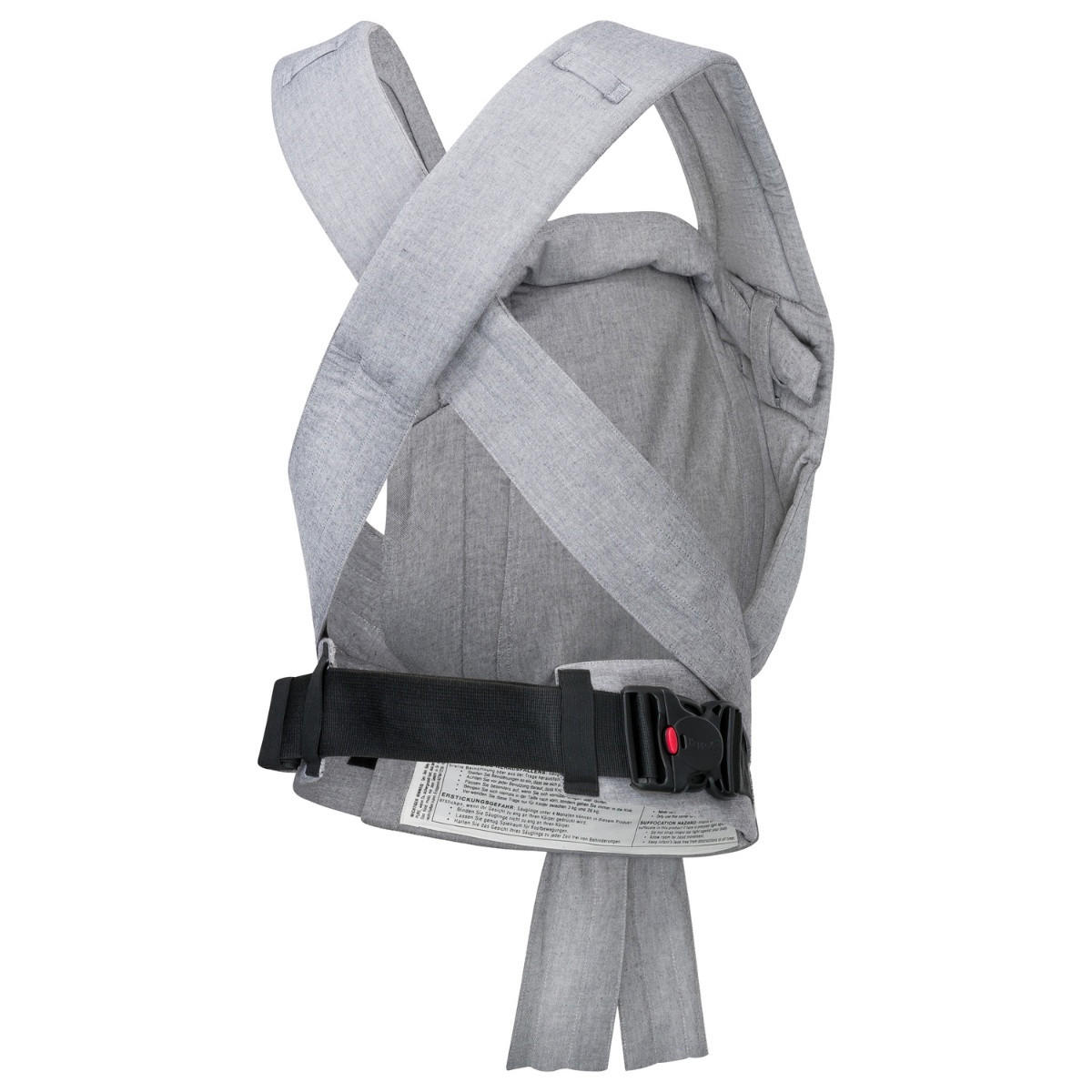 BABYTRAGE Bondolino b.pure - Grau, Textil (26.5/7.2/38.5cm) - Hoppediz