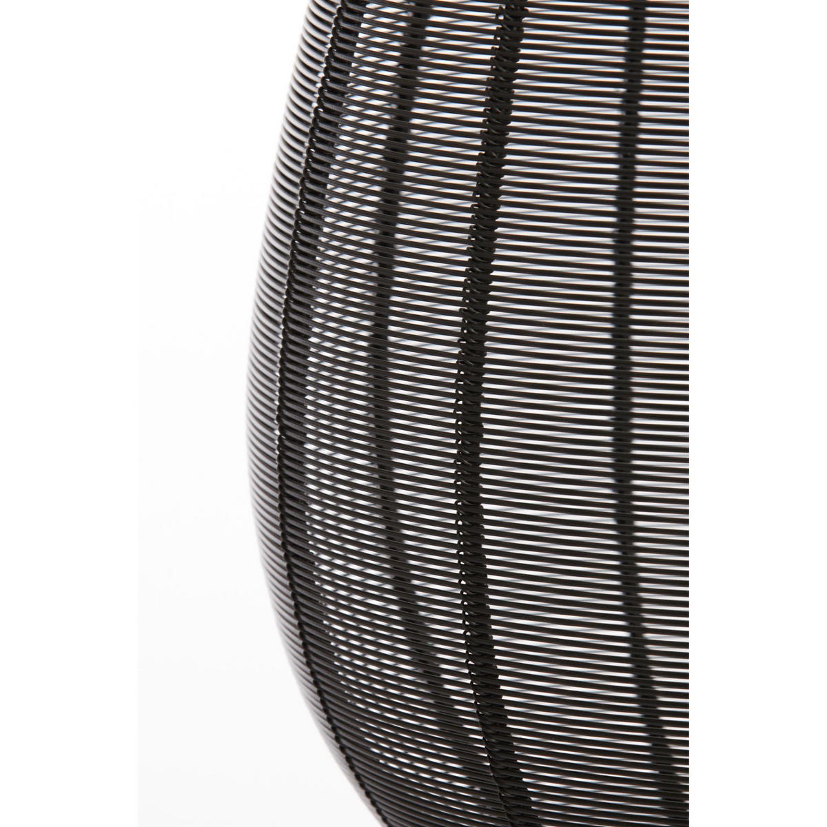 TISCHLAMPE Joley Schwarz Ø26/61 cm - Schwarz, Metall (26/26/61cm) - Light & Living