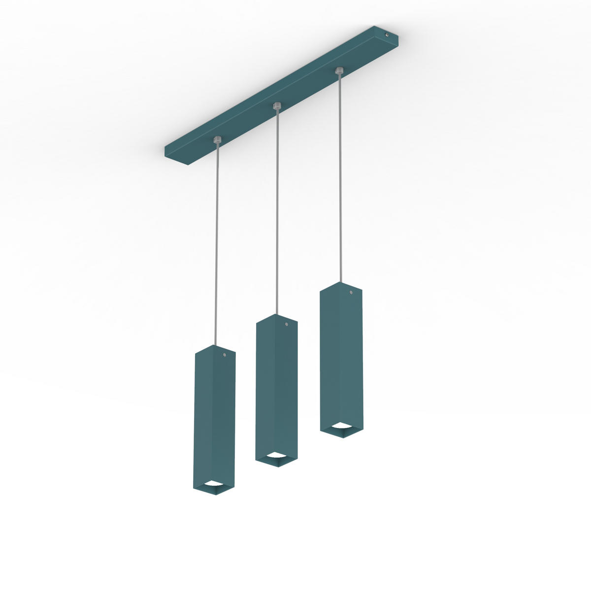 HÄNGELEUCHTE - Blau, Metall (6/50/30cm) - Lumicom