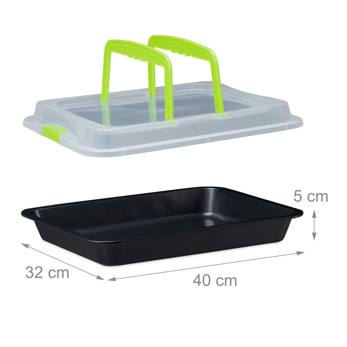 PLECH 3v1 - viacfarebná, kov/plast (40.5/8/32.5cm) - Relaxdays