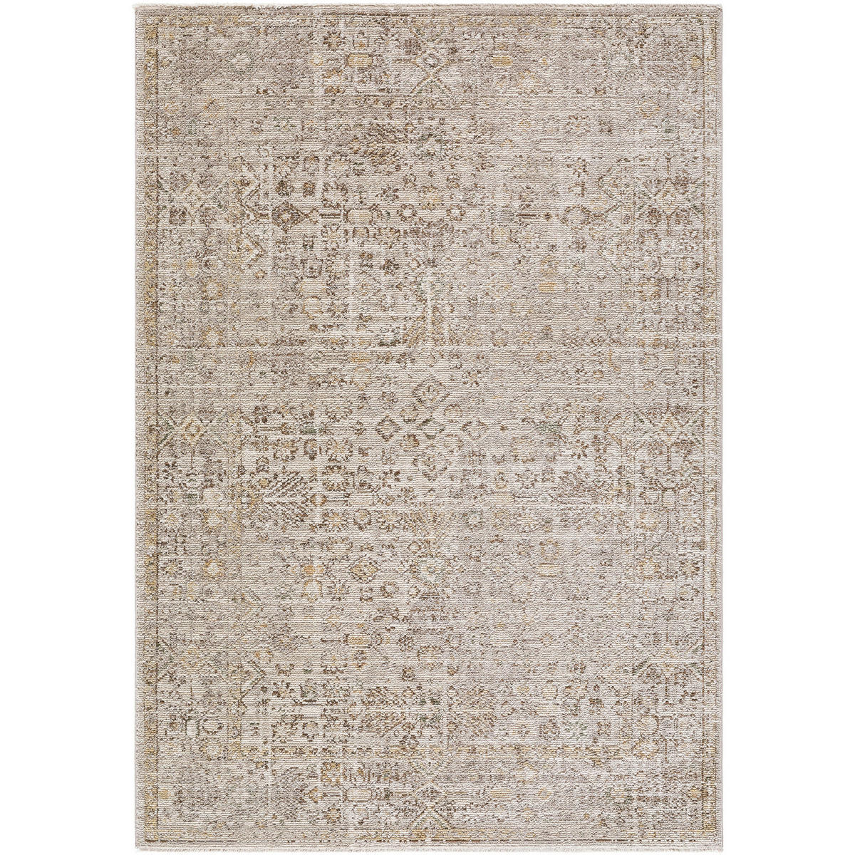 VINTAGE-TEPPICH 160/230 cm Taupe - Taupe, Textil (160/230cm)