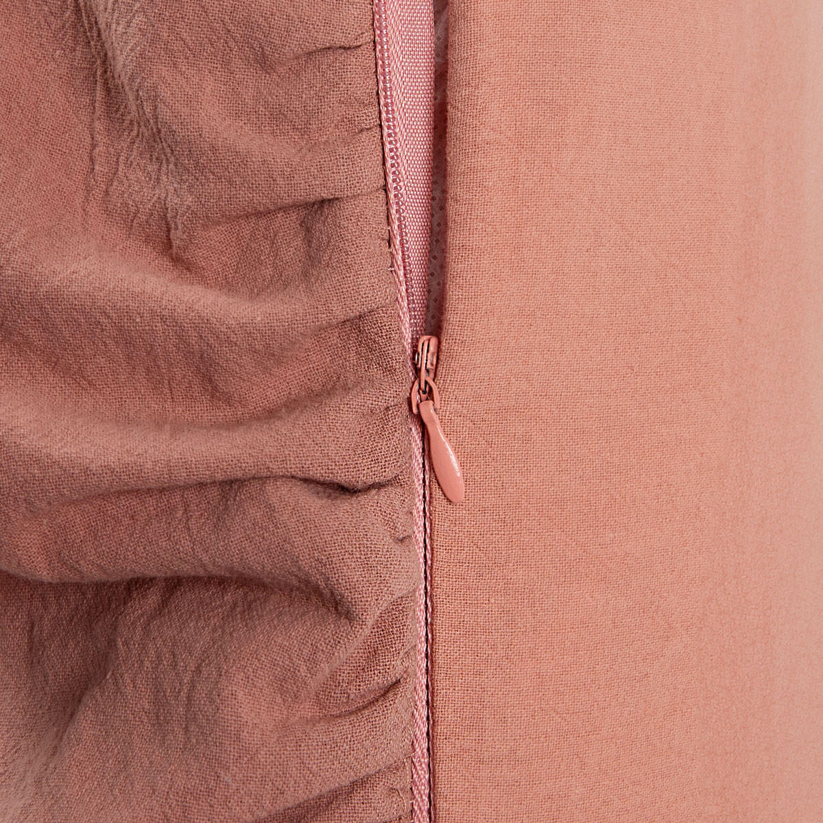 KOPFKISSENBEZUG Cherish Love Baumwolle 45/45 cm - Rosa, Textil (45/45cm) - Homla