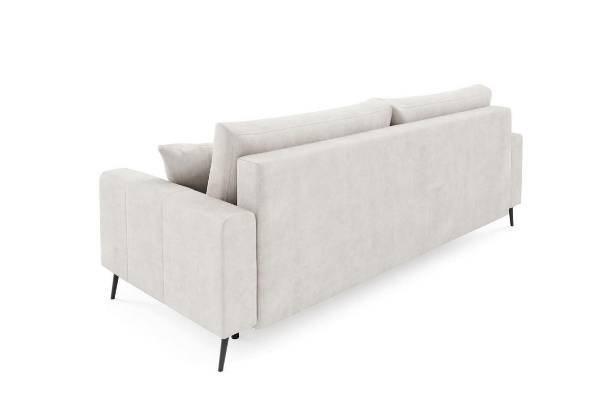 SCHLAFSOFA - Sofa Forta - Schwarz (Amon 13) - Schwarz, Holz (233/72/101cm) - Möblo