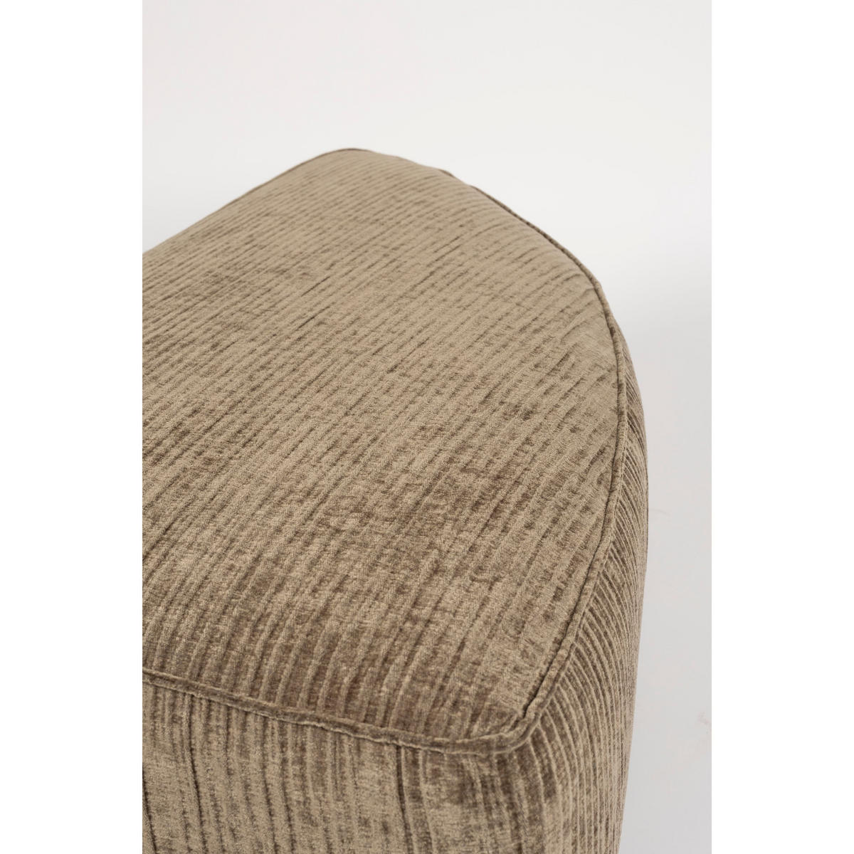 SOFA ELEMENT Hunter Rund Ecken Links Moss/ Grün - Braun/Grün, Textil (60/38/100cm) - Zuiver