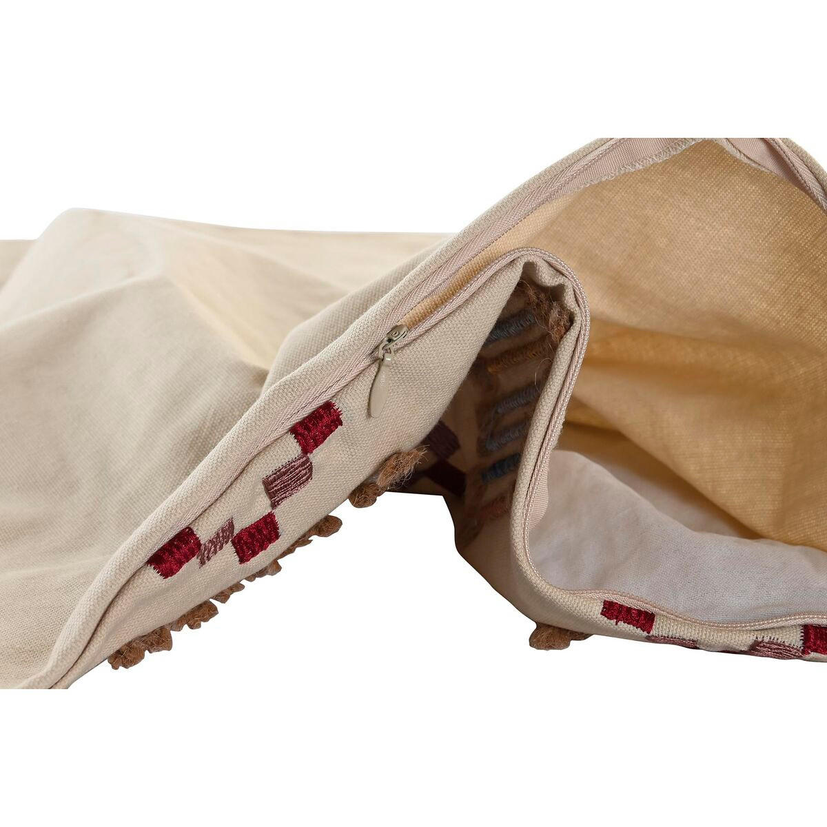 KISSENBEZUG Beige (50 x 1 x 50 cm) - Beige, Textil (50/50cm) - DKD Home Decor