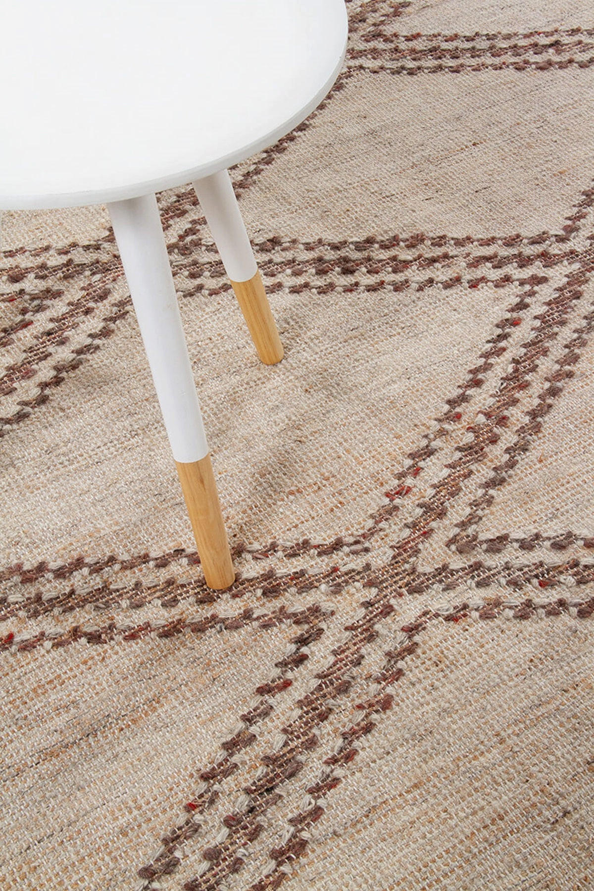 TEPPICH Flachgewebe PULSO Beige 160x230 cm - Beige, Naturmaterialien (160/230cm) - Novatrend