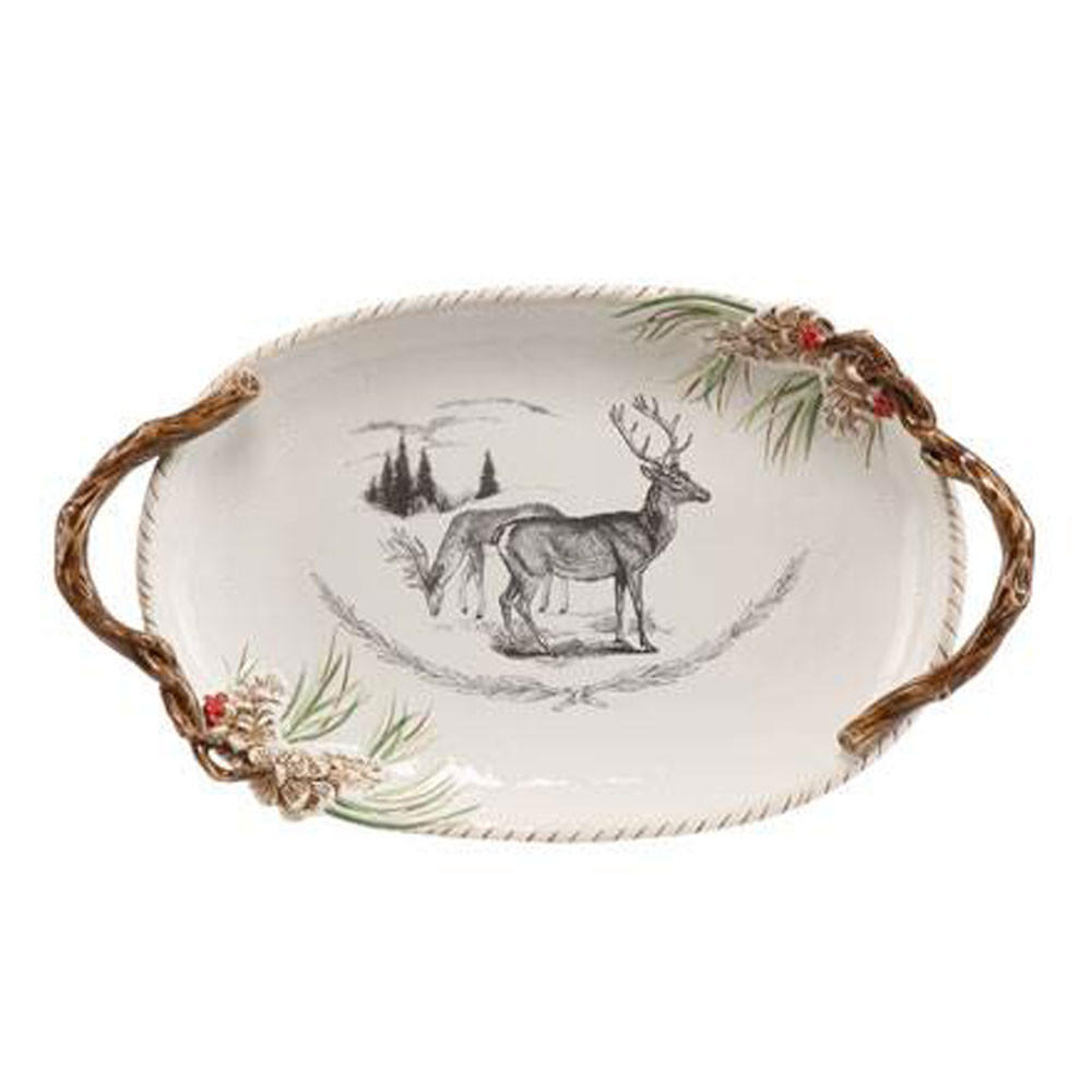 WEIHNACHTSDEKORATION Zapfen 50x29 Fitz and Floyd Bunt Steingut - Multicolor, Keramik (29/7/50cm) - Goebel