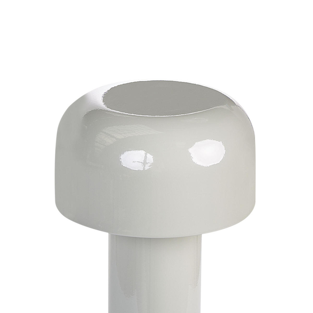 LED-TISCHLEUCHTE Grau Besos - Grau, Metall (12/12/21cm) - Beliani