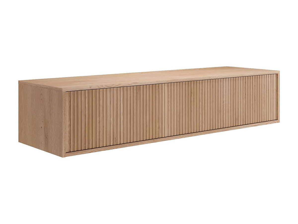WASCHBECKENUNTERSCHRANK - 150 cm x 47 cm - holz - naturfarben hell Arnega - Naturfarben, Holz (150/32/47cm) - Vente-Unique