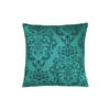 KISSENNHÜLLE Epoche petrol-grün 45/45 cm - Petrol, Textil (45/45cm) - beties Heimtextil