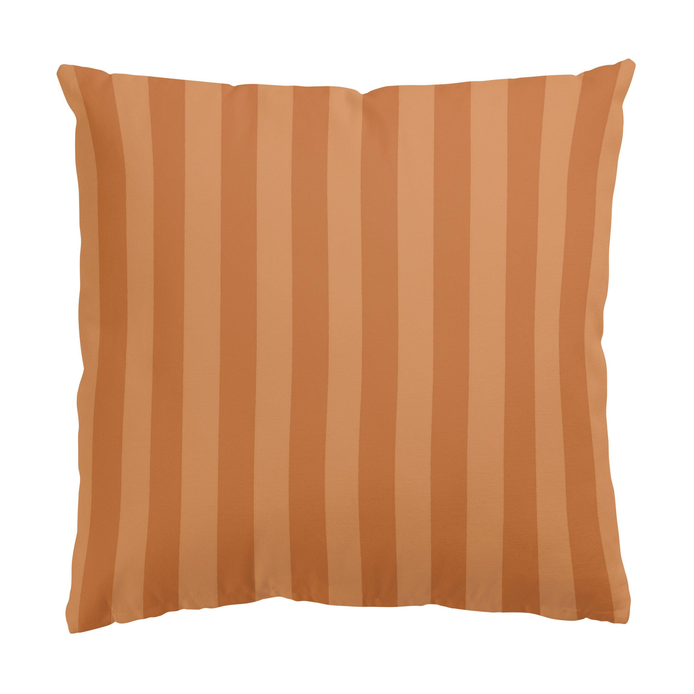 KISSENBEZUG Apricot Streifen 40/40 cm - Orange, Textil (40/40cm) - Bilderwelten