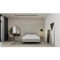 POLSTERBETT Mavilo 140 x 200 cm mit Bettkasten und Lattenrost, Taschenfederkernmatratze 19cm - grau - Grau, Holz (140/200cm) - Homesy