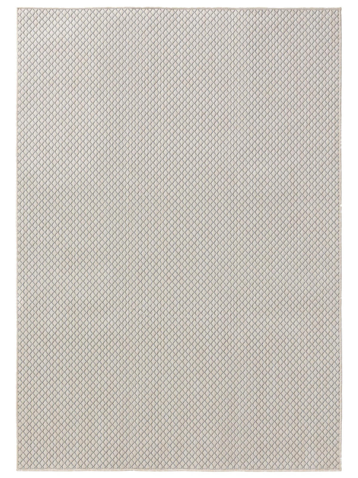 VNITŘNÍ a venkovní koberec Lou Bílá 120x170 cm - bílá, plast/umělá hmota (120/170cm) - benuta