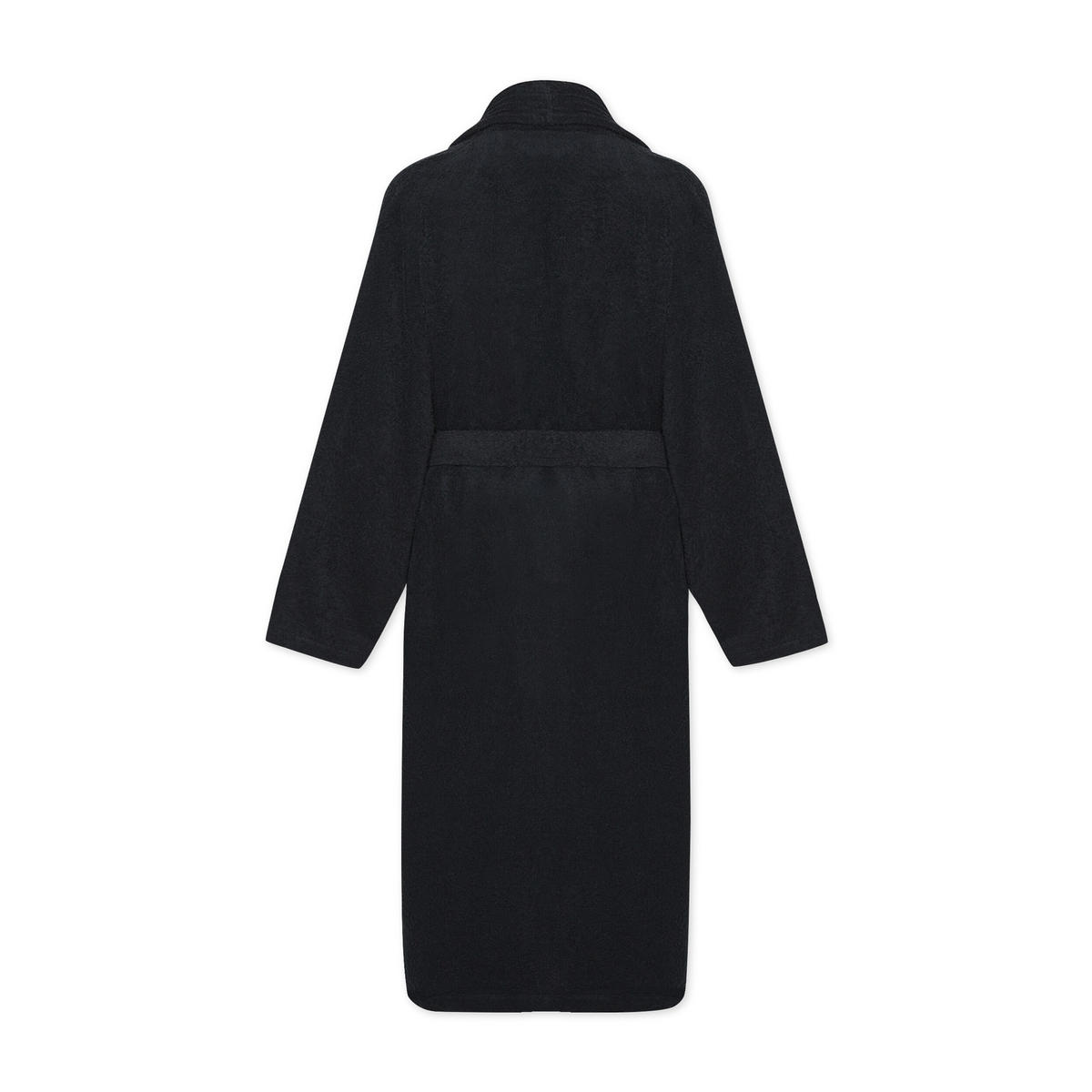 SCHALKRAGENMANTEL HOMEWEAR - Schwarz, Textil (Snull) - MÖVE