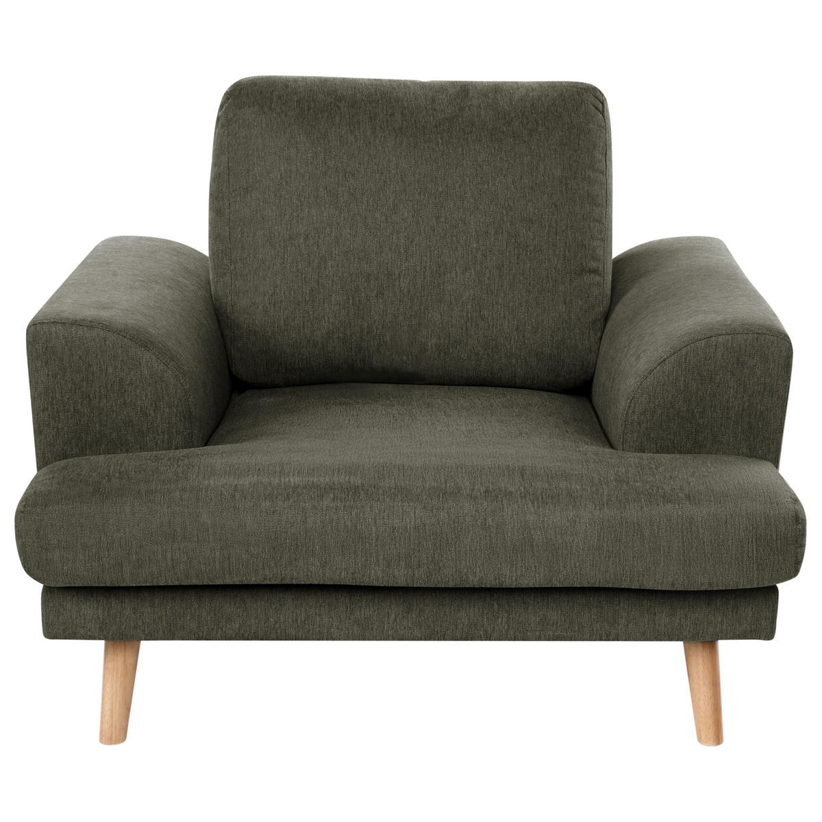 SESSEL Stoff Grün Kildal - Grün, Textil (114/90/96cm) - Beliani