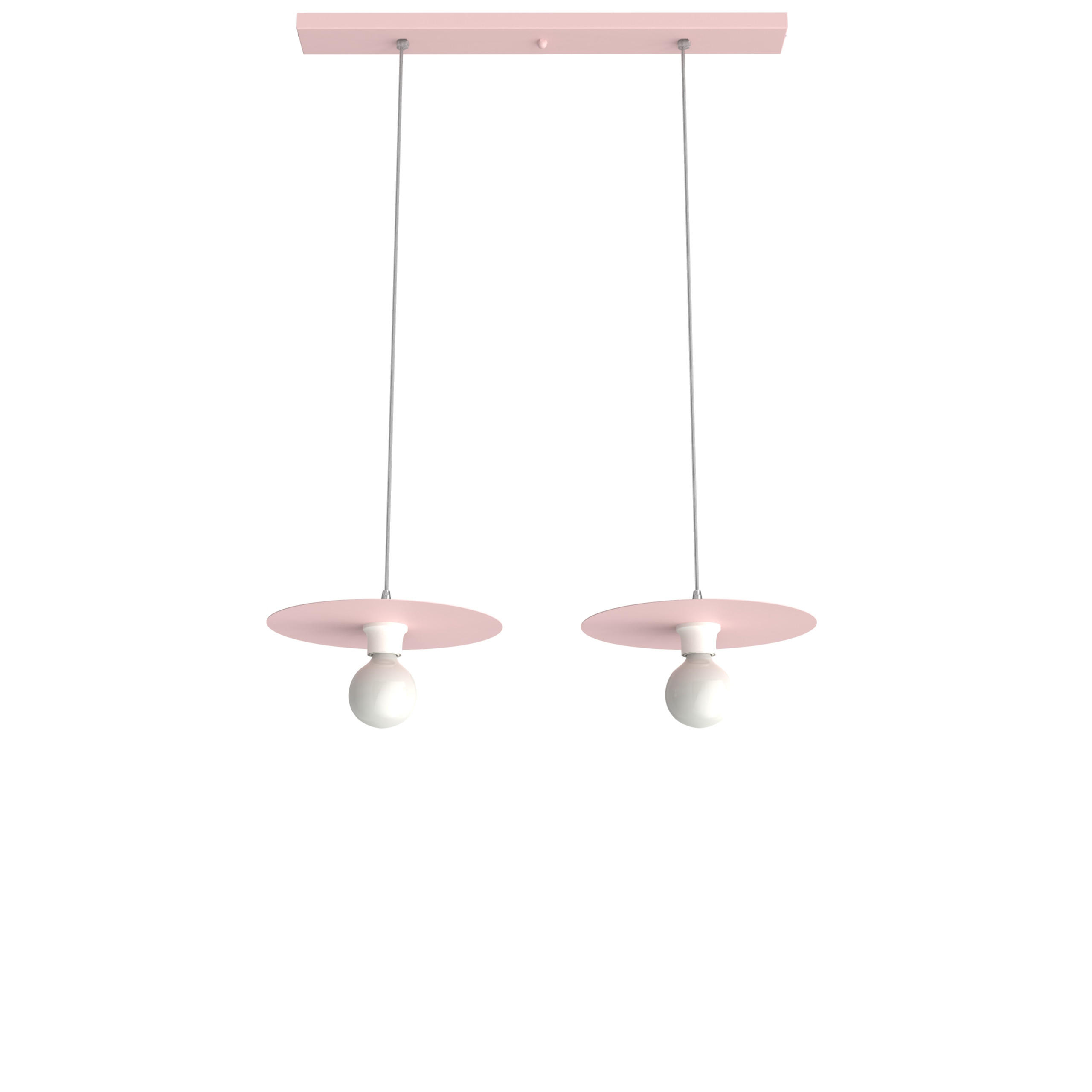 Lumicom Hängeleuchte Pink 30x7x30 cm