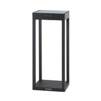 SOLARLEUCHTE RADIA schwarz - Schwarz, Kunststoff (14.5/14.5/35cm) - Lumisky