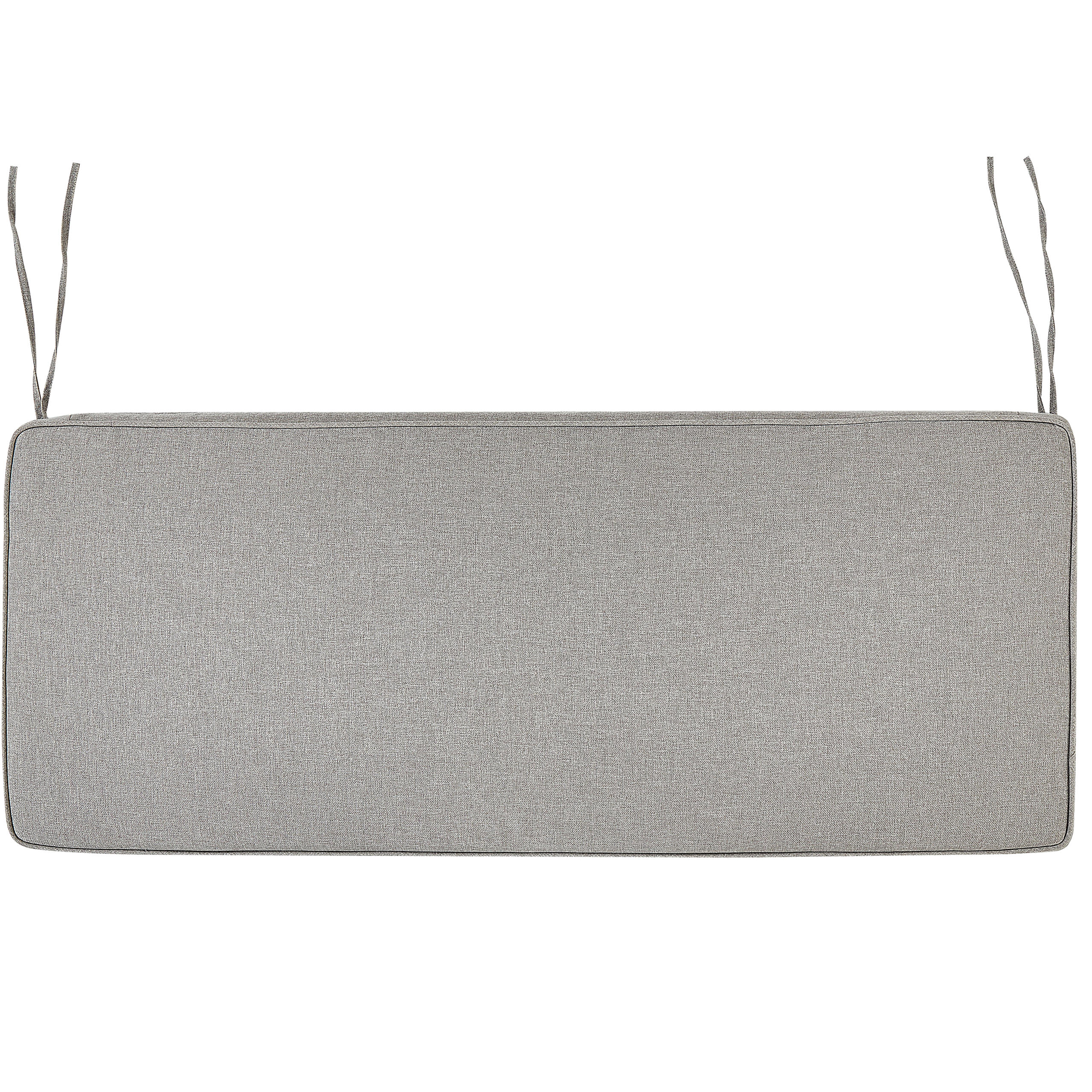 SITZBANKPOLSTER KISSEN Grau Sovana - Grau, Textil (108/5/45cm) - Beliani