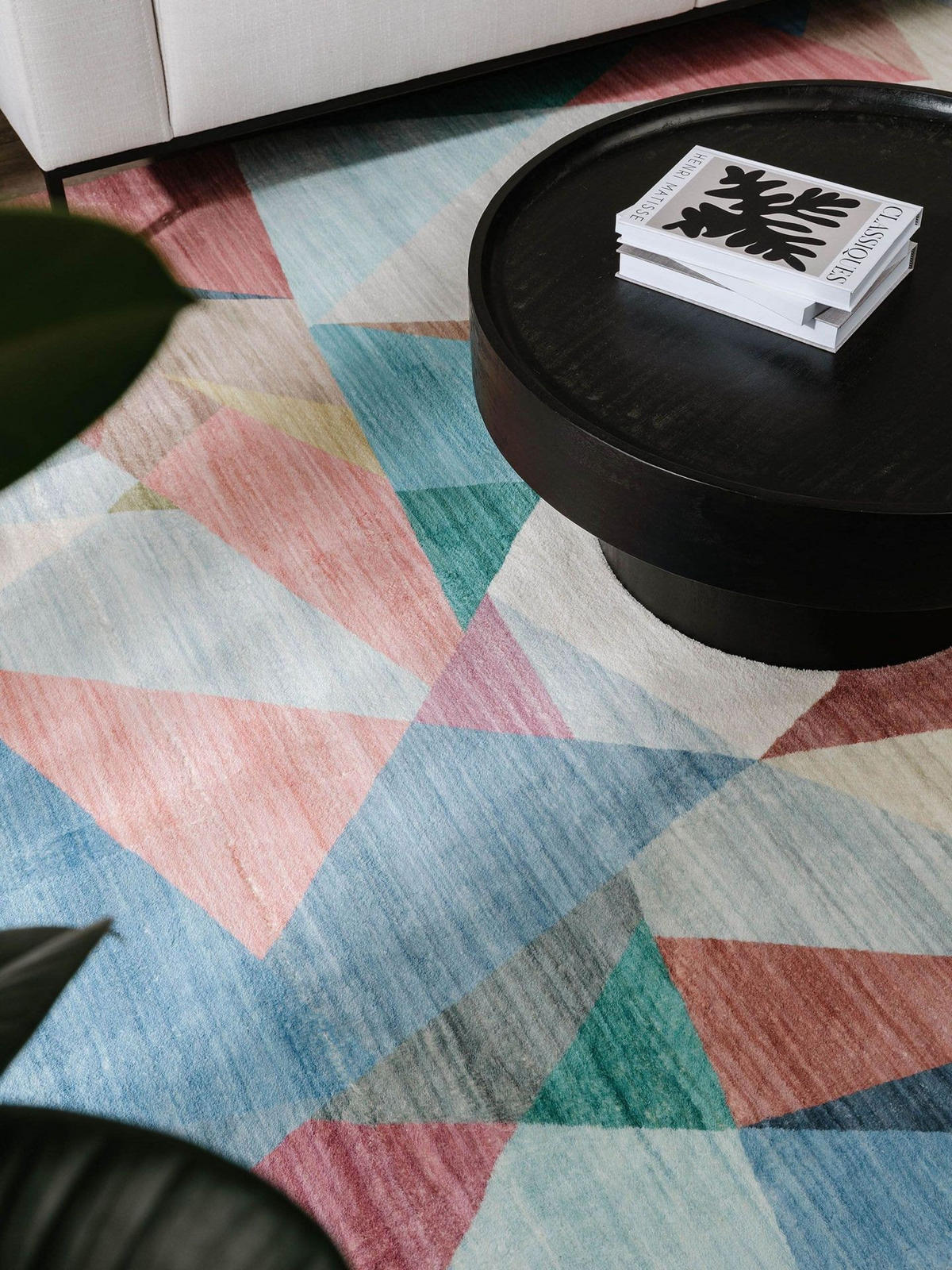 TEPPICH Mara Multicolor/Pink 120x170 cm - Pink/Multicolor, Textil (120/1cm) - KUNSTLOFT