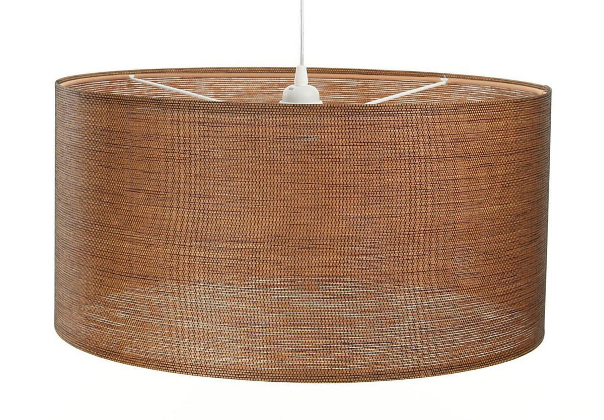 HÄNGELEUCHTE Braun 60/30 cm - Braun, Kunststoff (60/1/30cm) - ONZENO