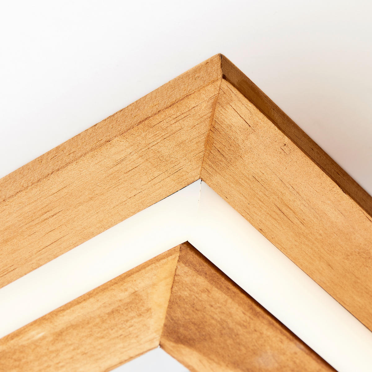 DECKENLEUCHTE Rhea G99748/76 - Schwarz, Holz (45/45/4.6cm) - Brilliant