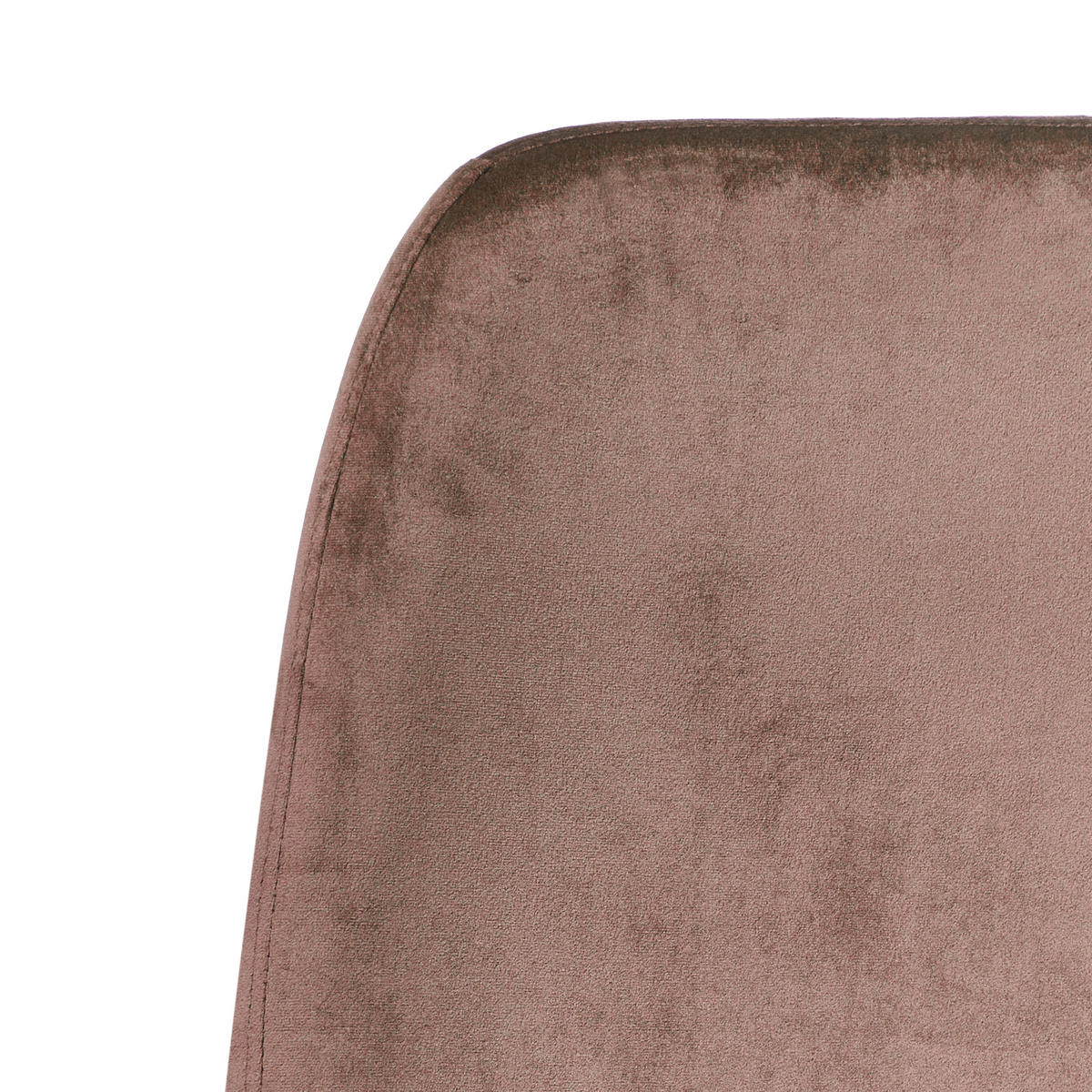 BÜROSTUHL Braun Clare - Goldfarben/Schwarz, Textil (62/110/64cm) - Beliani