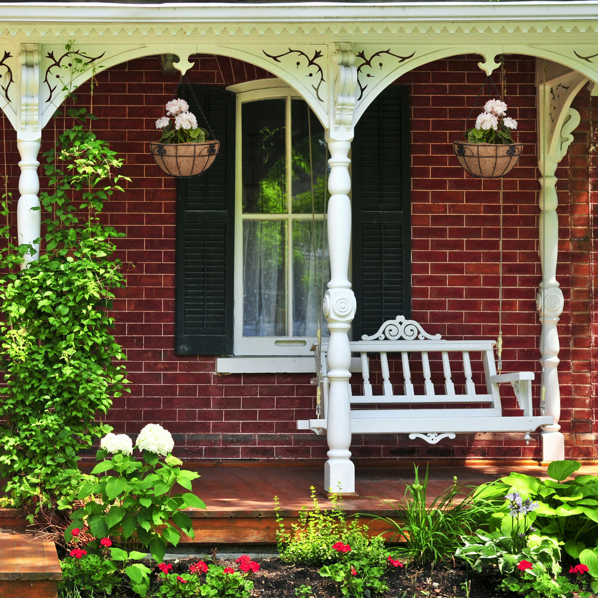 3XBLUMENAMPEL - Multicolor, Textil/Metall (31/48/31cm) - Relaxdays