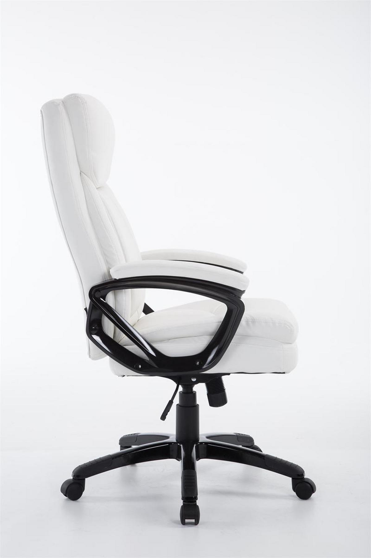 BÜROSTUHL Ploy, Weiß - Weiß, Kunststoff/Textil (65/120/74cm) - TPFLiving