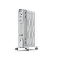 ÖLRADIATOR – SUPRA ORSO 2500 W – Elektrische Heizung, Heizkörper, Heizgerät, mobile Elektroheizung, Elektroheizkörper, Elektro Konvektor, Heizlüfter - Weiß, Keramik/Metall (47/64/25cm) - JUNG