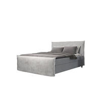 BOXBETT Boro Grau 180x200 cm - Grau, Textil (180/200cm) - B&B Home