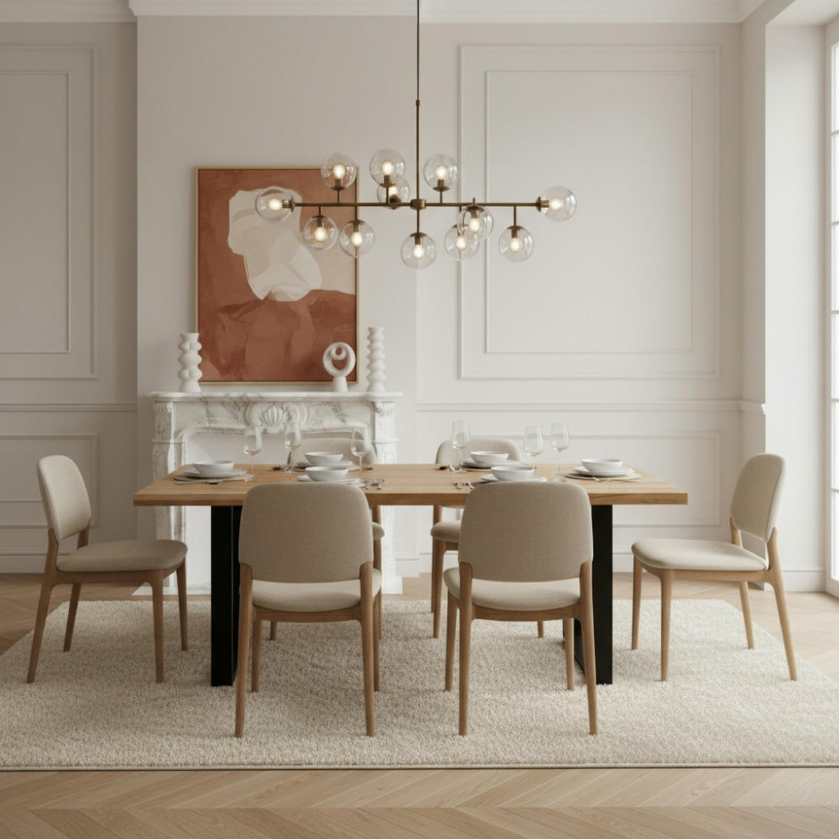 ESSTISCH ARDECHE 200x100cm / Eiche geölt - Eichefarben, Holz (200/100/76cm) - Weber Industries