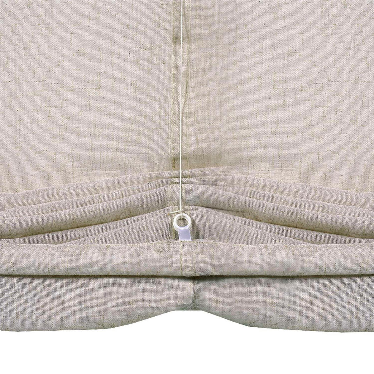 RAFFROLLOS Ekrü, 135 cm x 175 cm - Beige, Kunststoff (135/175cm) - STORESDECO