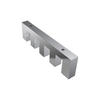DECKENTRÄGER FÜR INNENLAUFSTANGEN 14x35 mm, Smartline 4-läufig, Chrom - Chromfarben, Metall (12.5/3.4/1.2cm) - INTERDECO