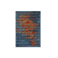 TEPPICH In- & Outd - Blau/Multicolor, Kunststoff/Textil (120/1cm) - KUNSTLOFT