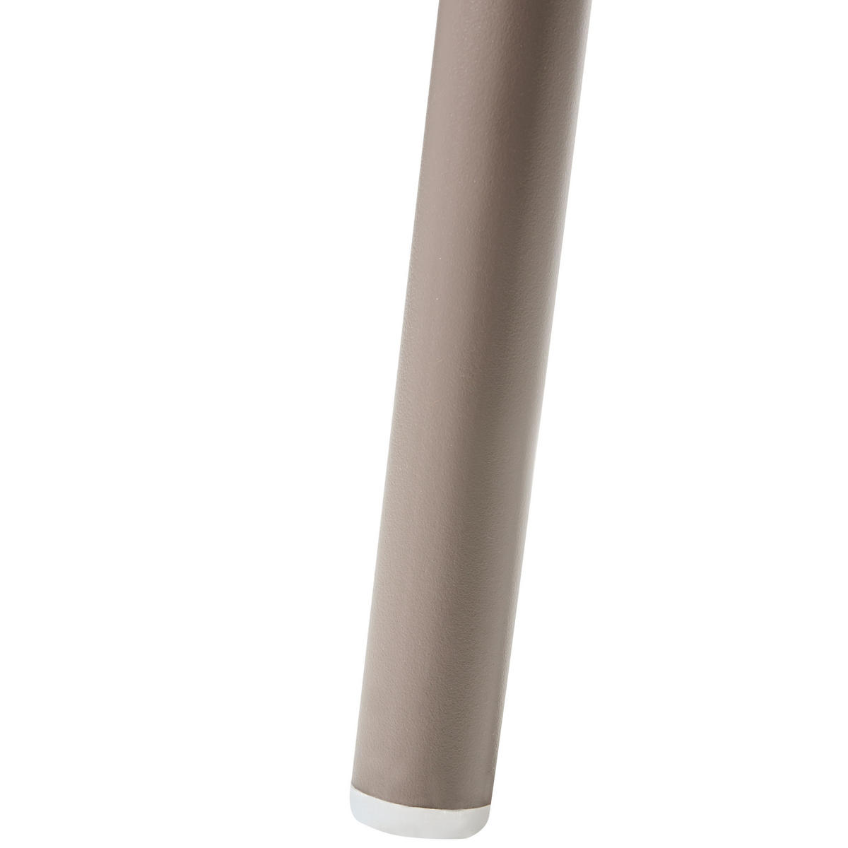 KONFERENZSTUHL 2er-Set Taupe Dorr - Taupe, Kunststoff (50/85/54cm) - Beliani
