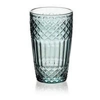 GLÄSER Ella 4er Set grün 8/6/12 cm Glas - Grün, Glas - Mondex