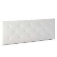KOPFTEIL 140x60 cm Rombo Weiß - Weiß, Fell (8/60/140cm) - VS Venta-stock