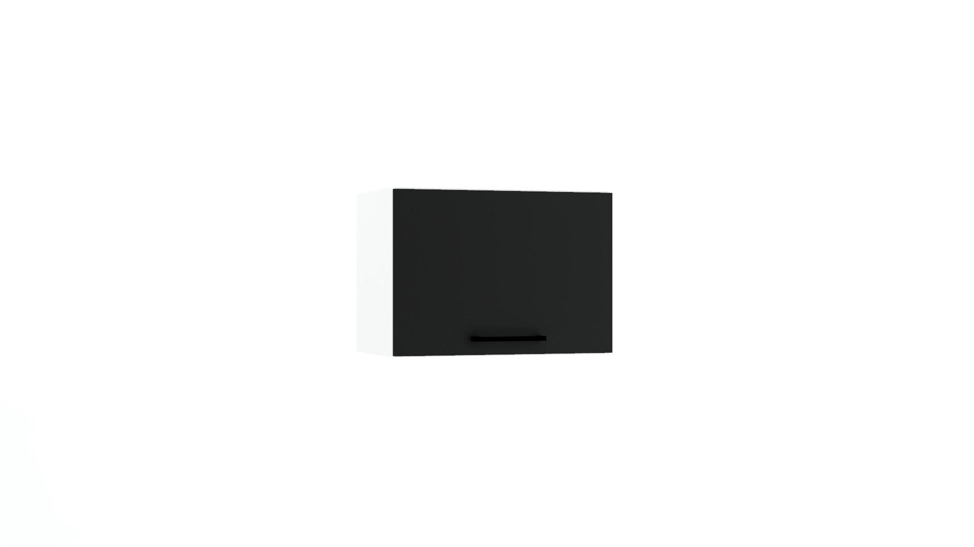 HÄNGESCHRANK W50OKGR - Morvex - Kompakte Wandgestaltung - Schwarz, Holz/Metall (50/36/30cm) - ROYAL24_MARKT