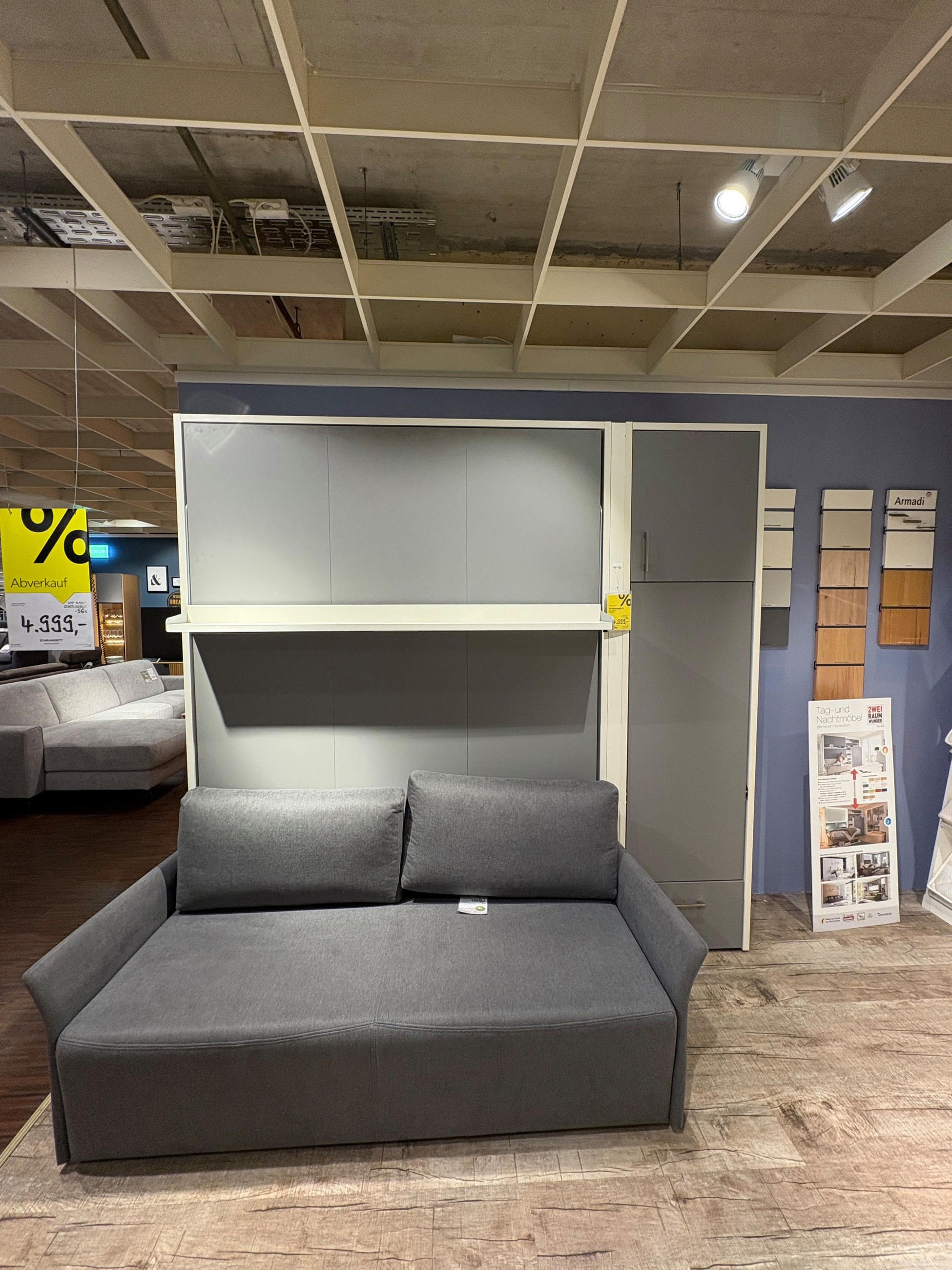 SCHRANKBETT 2WEI-RAUM-WUNDER