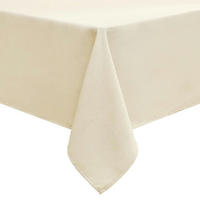 TISCHDECKE Leinenoptik Eckig 110 x 110 cm Beige - Beige, Textil (110/110/1.5cm)
