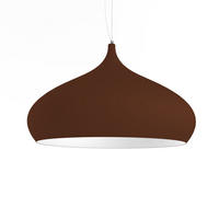 HÄNGELEUCHTE - Dunkelbraun, Metall (60/60/55cm) - Lumicom