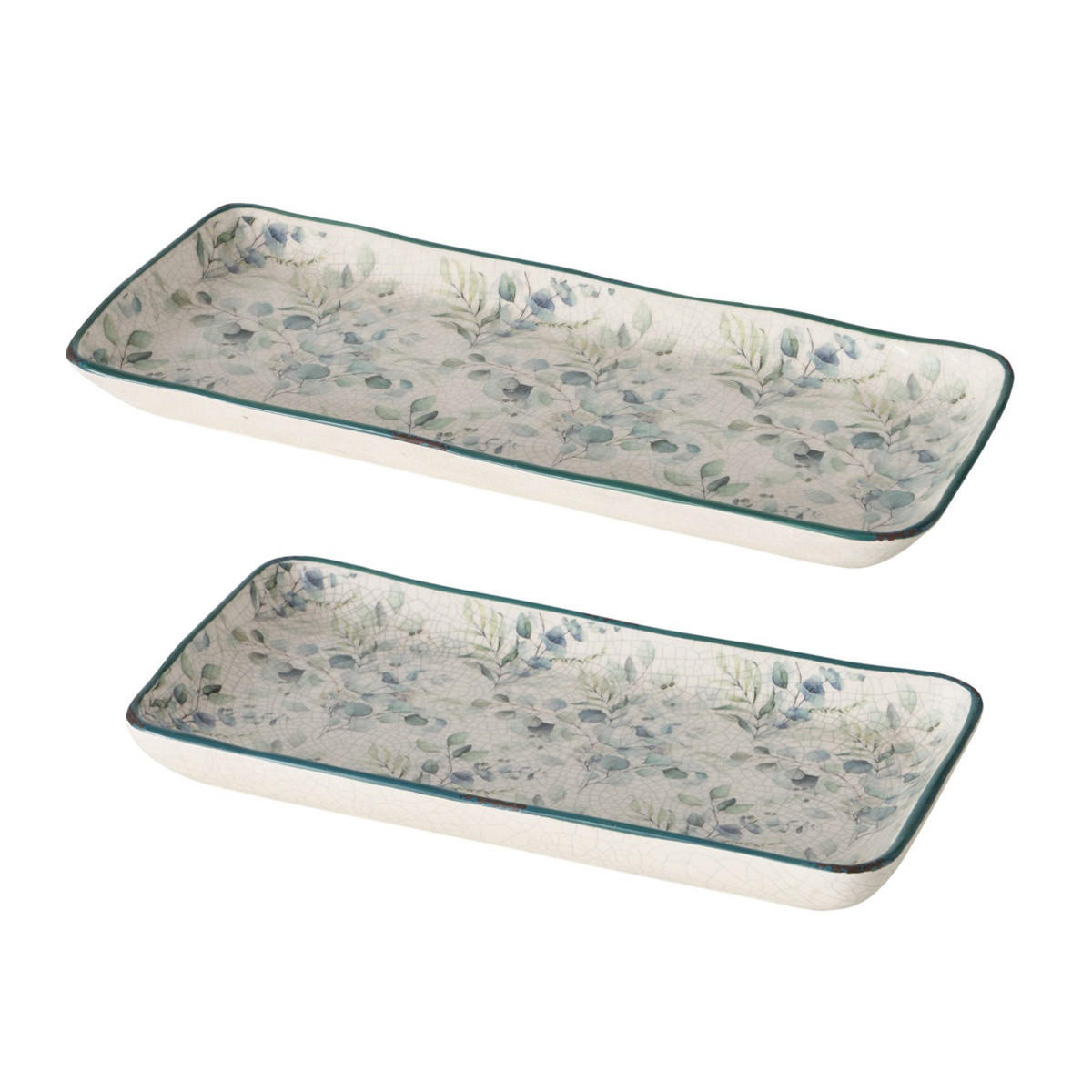Boltze Home Servierplatten Mehrfarbig 15x3x36 cm