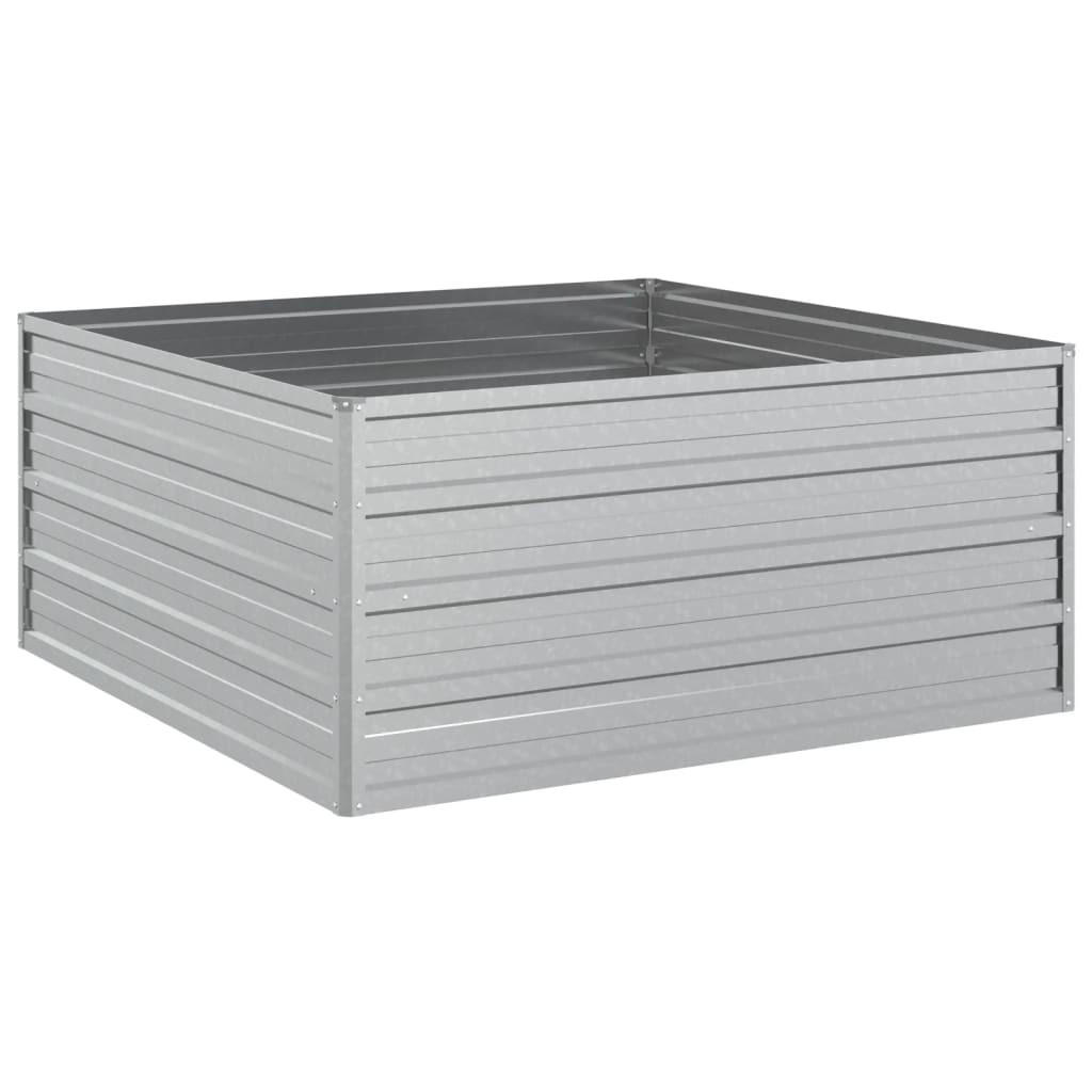 Deluke Hochbeet Silber 100x45x100 cm