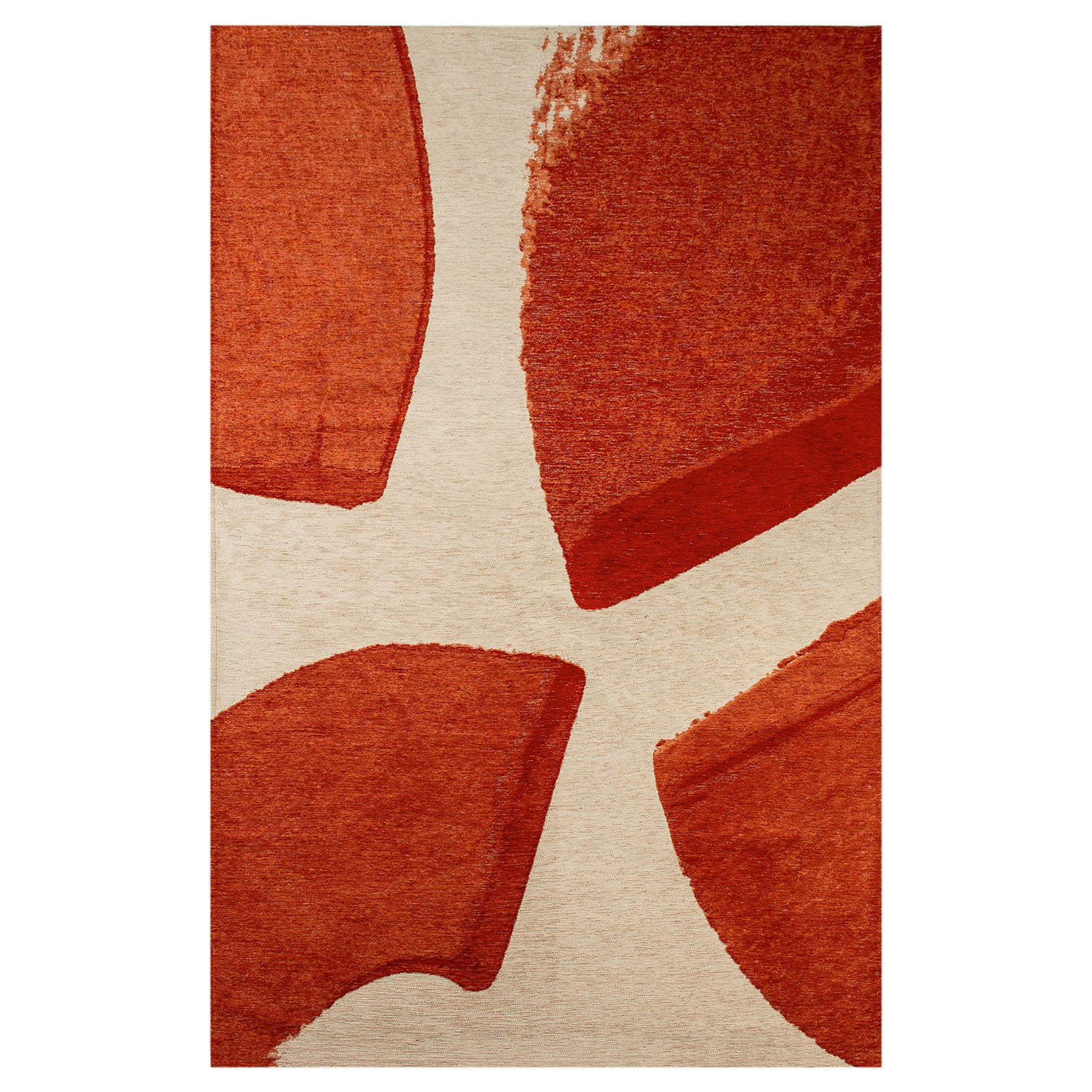 TEPPICH Corner Bauxite 170/240 cm - Rot, Textil (170/240cm) - Lola&Moi