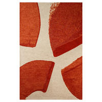 TEPPICH Corner Bauxite 80/150 cm - Rot, Textil (80/150cm) - Lola&Moi