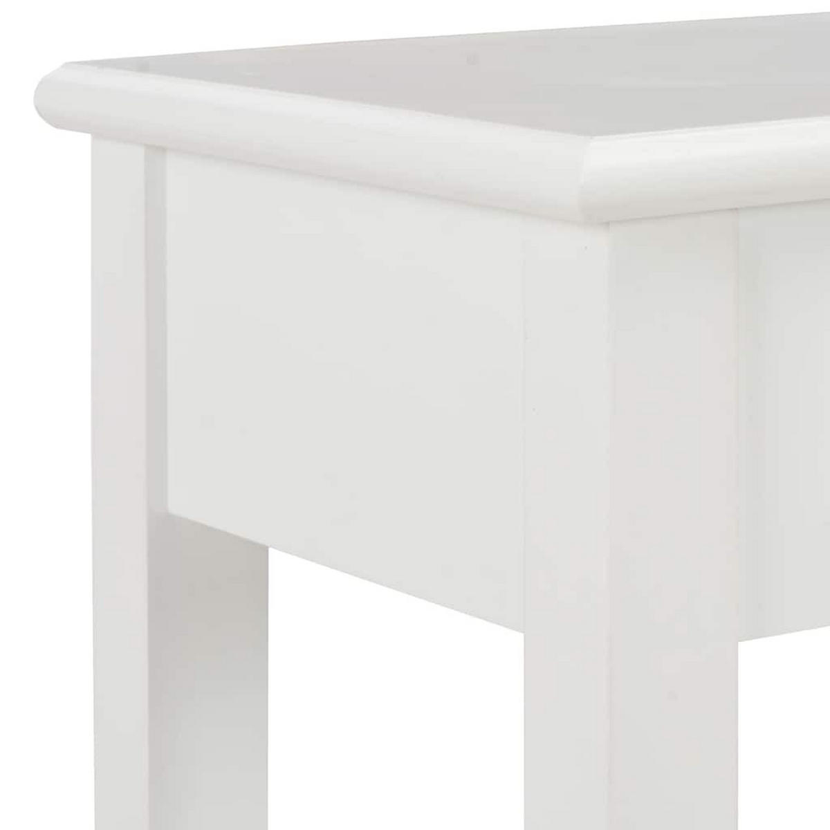 KONSOLENTISCH Weiss 110/35/80 Cm Holz - Weiß, Holz (110/35/80cm) - vidaXL