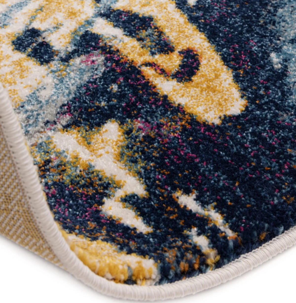 TEPPICH modern Flachgewebe AURAL Mehrfarbig 120 x 170 cm - Multicolor, Textil (120/170cm) - Novatrend