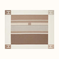 WOHNZIMMERDECKE – 180 x 130 cm, Khaki - Grau, Textil (180/130cm)
